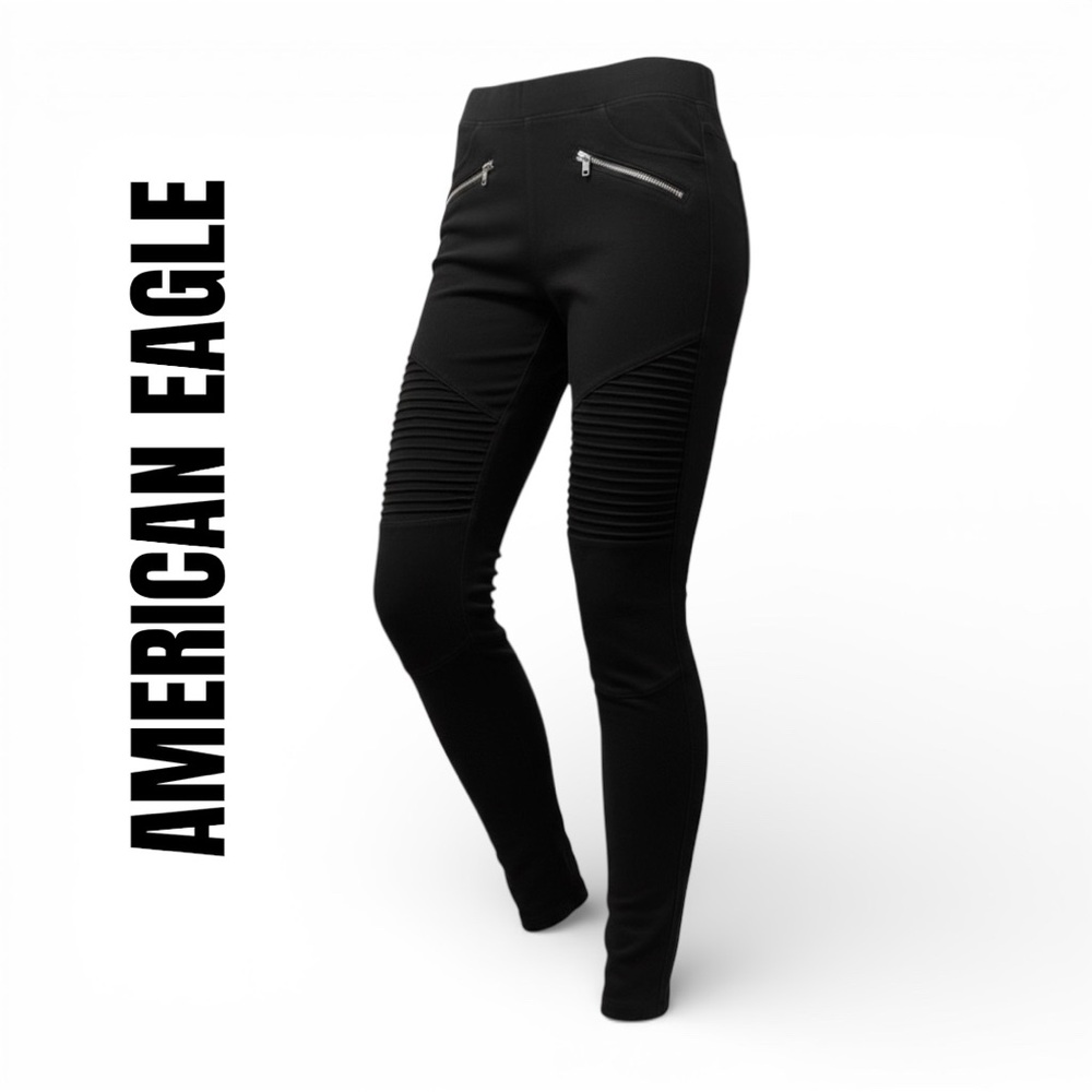044 American Eagle Outfitters Black Skinny Pants